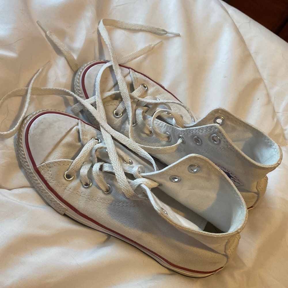 white original high top converse